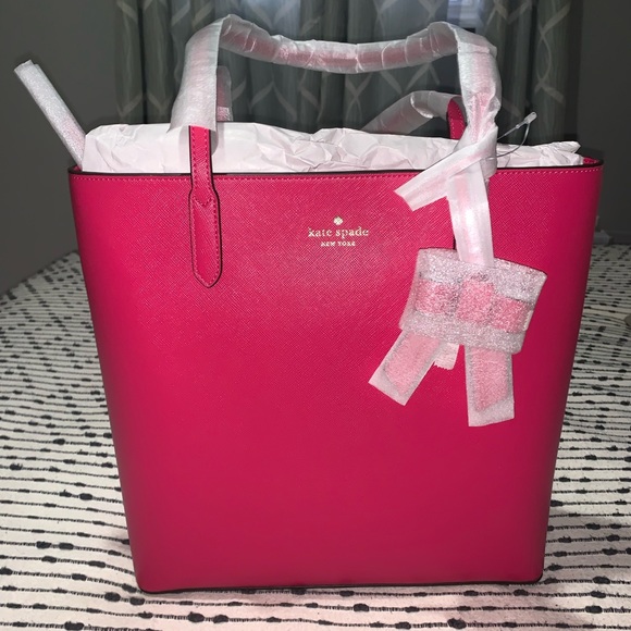 Pink Kate Spade Tote - Picture 1 of 4